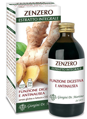 ZENZERO ESTRATTO INTEGRALE 200 ML - Farmacianumberone.it