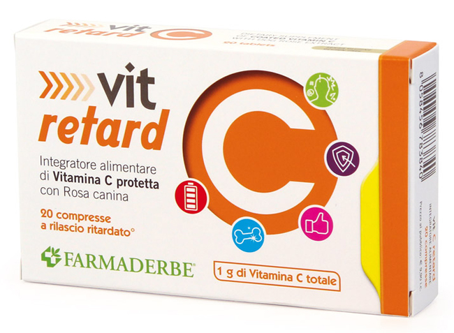 VIT C RETARD 20 COMPRESSE A RILASCIO RITARDATO - Farmacianumberone.it
