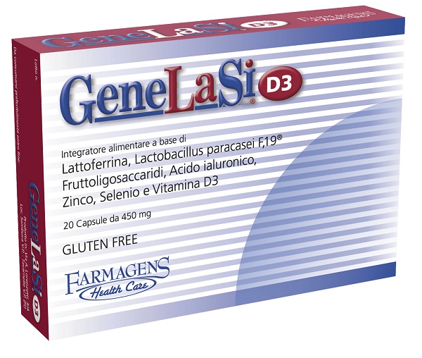 GENELASI D3 20 CAPSULE 450 MG - Farmacianumberone.it