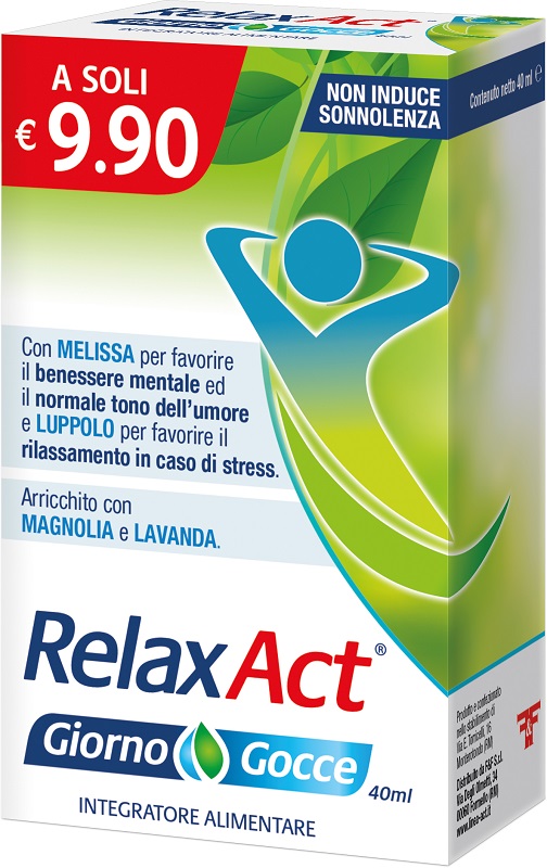 RELAX ACT GIORNO GOCCE 40 ML - Farmacianumberone.it