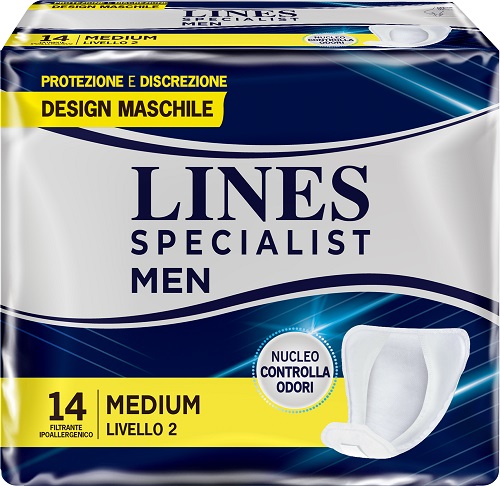 LINES SPECIALIST MEN LIVELLO 2 14 PEZZI - Farmacianumberone.it