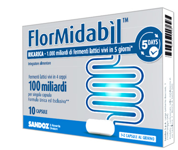 FLORMIDABIL RICARICA 10 CAPSULE - Farmacianumberone.it