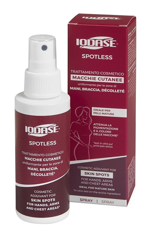 IODASE SPOTLESS TRATTAMENTO AGE SPOTS MANI BRACCIA DECOLLETE SPRAY 100 ML - Farmacianumberone.it