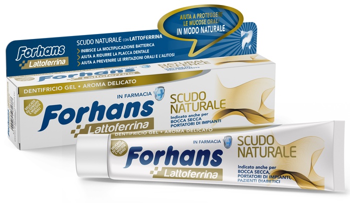 FORHANS DENTIFRICIO SCUDO NATURALE 75 ML - Farmacianumberone.it