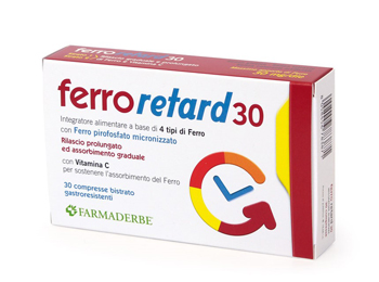 FERRO RETARD 30 COMPRESSE - Farmacianumberone.it