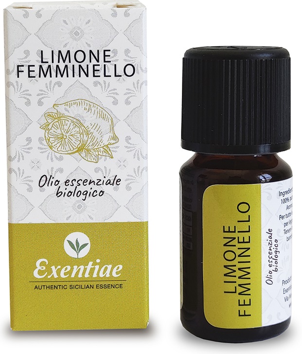 EXENTIAE OLIO ESSENZIALE LIMONE FEMMINELLO SICILIA BIO 10 ML - Farmacianumberone.it