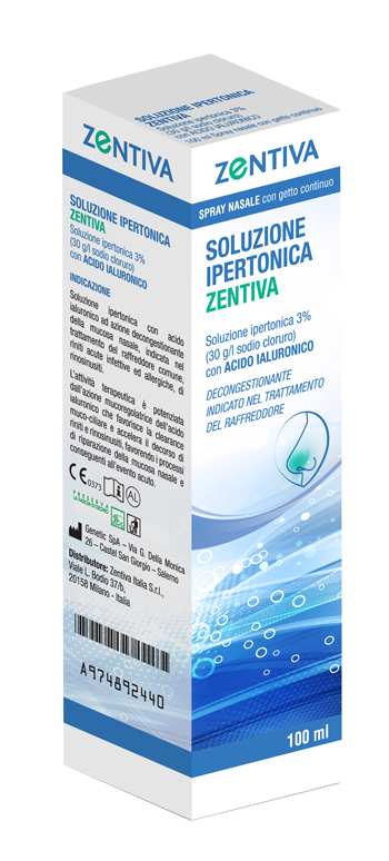 SOLUZIONE IPERTONICA ZENTIVA SPRAY NASALE 100 ML - Farmacianumberone.it