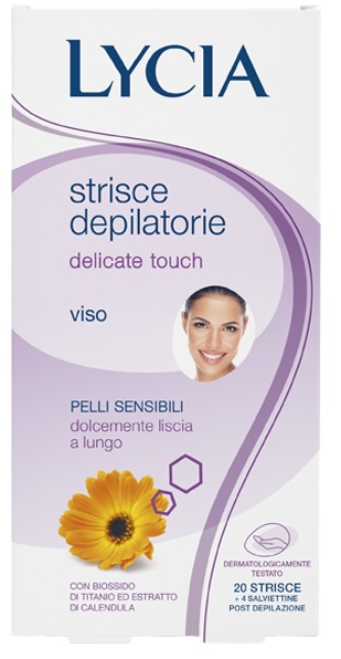 LYCIA 20 STRISCE VISO DELICATE 12 PEZZI - Farmacianumberone.it