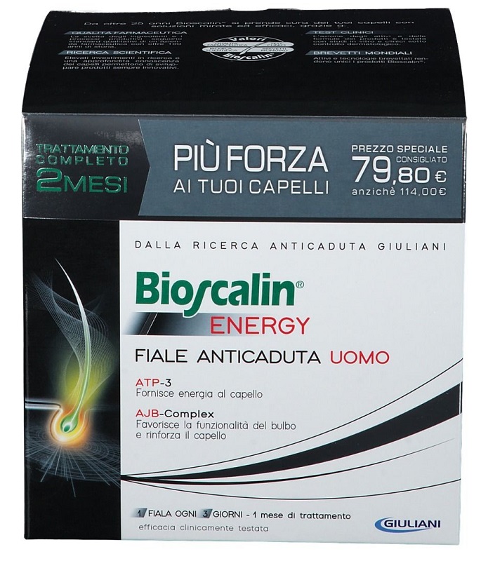 BIOSCALIN ENERGY FIALE DOPPIA TAGLIO PREZZO - Farmacianumberone.it