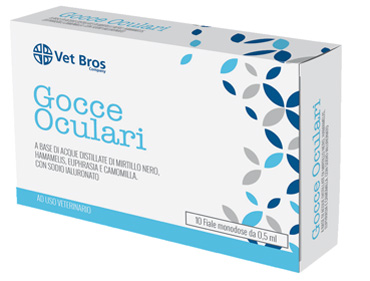 VET BROS SOLUZIONE SALINA STERILE OFTALMICA AD USO VETERINARIO 10 FIALE DA 5 ML - Farmacianumberone.it