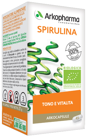 ARKO CAPSULE SPIRULINA BIO45 CAPSULE - Farmacianumberone.it
