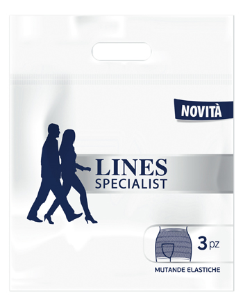 LINES SPECIALIST MUTANDA ELASTICA M 3 PEZZI - Farmacianumberone.it