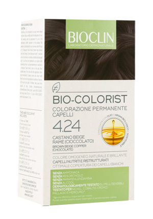 BIOCLIN BIO COLORIST 4,24 CASTANO BEIGE RAME CIOCCOLATO - Farmacianumberone.it