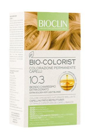 BIOCLIN BIO COLORIST 10,3 BIONDO CHIARISSIMO EXTRA DORATO - Farmacianumberone.it