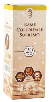 RAME COLLOIDALE SUPREMO 20PPM 100 ML - Farmacianumberone.it