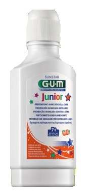 GUM JUNIOR MONSTER COLLUTORIO 300 ML PER BAMBINI DAI 6 ANNI IN SU - Farmacianumberone.it