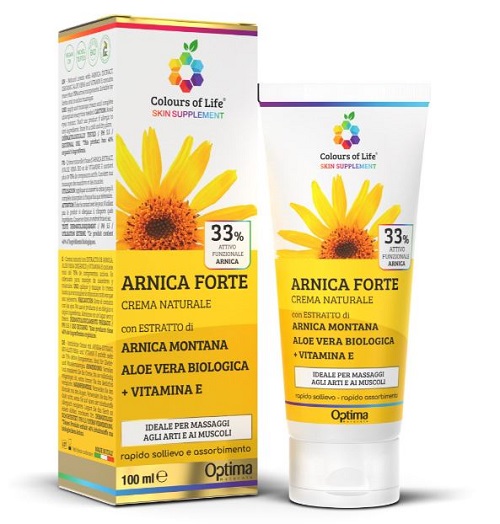 COLOURS OF LIFE SKIN SUPPLEMENT ARNICA FORTE 33% CREMA 100 ML - Farmacianumberone.it