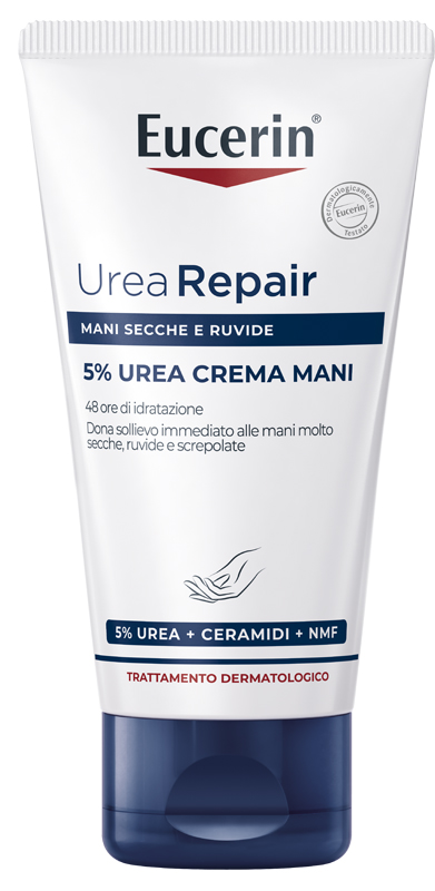 EUCERIN UREAREPAIR CREMA MANI 5% 75 ML - Farmacianumberone.it