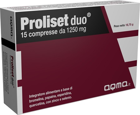 PROLISET DUO 15 COMPRESSE - Farmacianumberone.it