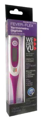 TERMOMETRO DIGITALE FLESSIBILE WECAREYU FEVER FLEX TERM 1 PEZZO - Farmacianumberone.it