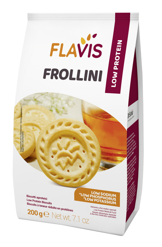 FLAVIS FROLLINI BISCOTTI APROTEICI 200 G - Farmacianumberone.it