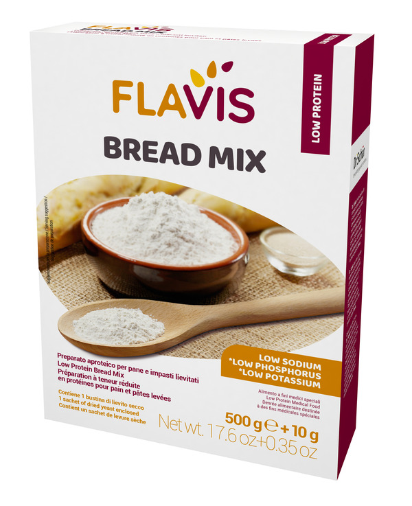 MEVALIA FLAVIS BREAD MIX 500 G - Farmacianumberone.it