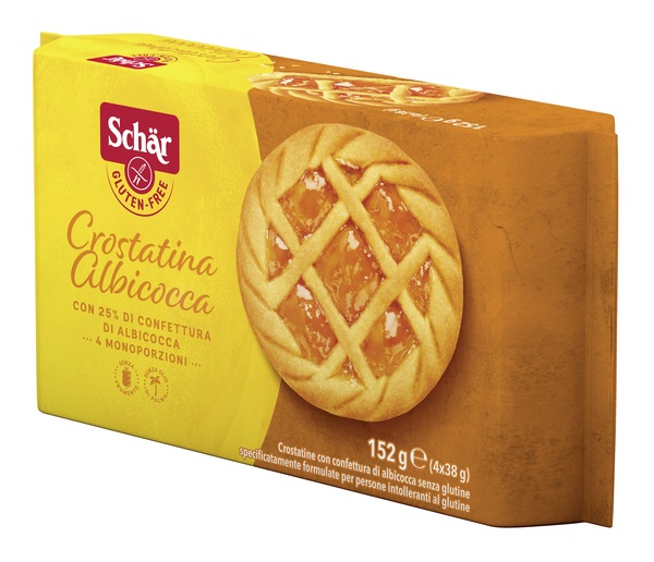 SCHAR CROSTATINA ALBICOCCA 4 X 38 G - Farmacianumberone.it