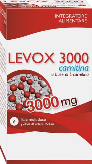 LEVOX 3000 CARNITINA 6 FLACONCINI DA 25 ML - Farmacianumberone.it