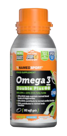 OMEGA 3 DOUBLE PLUS++ 110 SOFT GEL - Farmacianumberone.it
