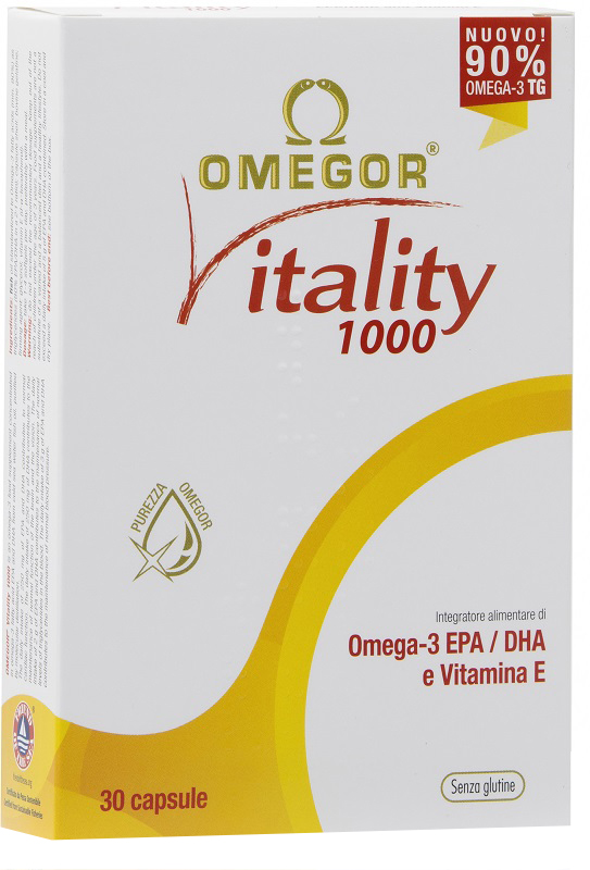 OMEGOR VITALITY 1000 30 CAPSULE MOLLI - Farmacianumberone.it