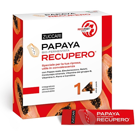 PAPAYA RECUPERO 14 STICKS - Farmacianumberone.it