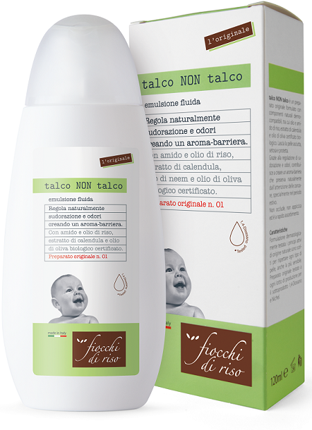 FIOCCHI DI RISO TALCO NON TALCO 120 ML - Farmacianumberone.it