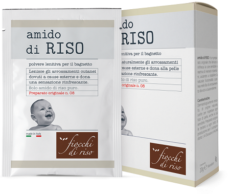 FIOCCHI DI RISO AMIDO DI RISO POLVERE LENITIVO 100 G - Farmacianumberone.it