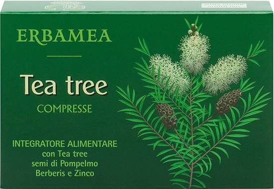 ERBAMEA TEA TREE 30 COMPRESSE - Farmacianumberone.it