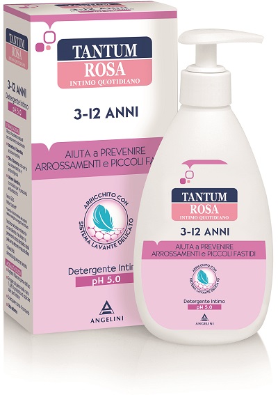 TANTUM ROSA 3-12 ANNI DETERGENTE INTIMO 200 ML - Farmacianumberone.it
