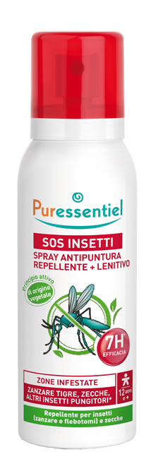 PURESSENTIEL SPRAY ANTIPUNTURA SOS INSETTI PMC 75 ML - Farmacianumberone.it