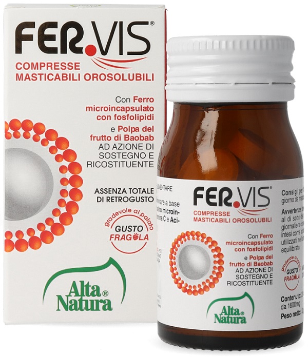 FERVIS 20 COMPRESSE MASTICABILI OROSOLUBILI - Farmacianumberone.it
