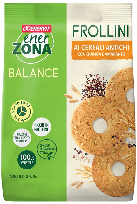 ENERZONA FROLLINI VEG CEREALI ANTICHI 250 G - Farmacianumberone.it