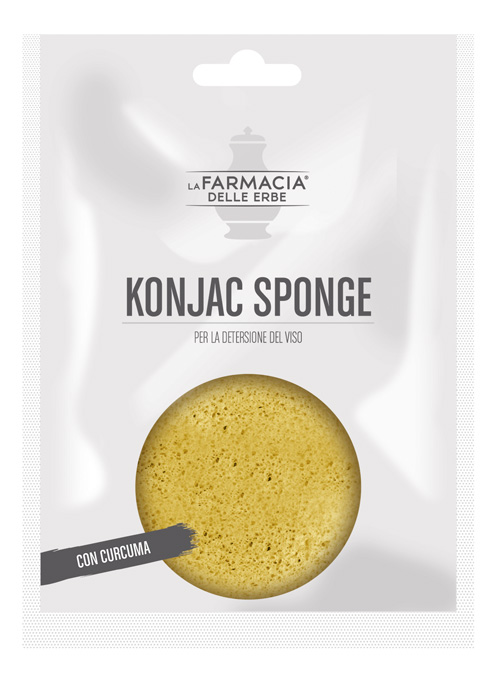 FDE KONJAC SPONGE CURCUMA 1 PEZZO - Farmacianumberone.it