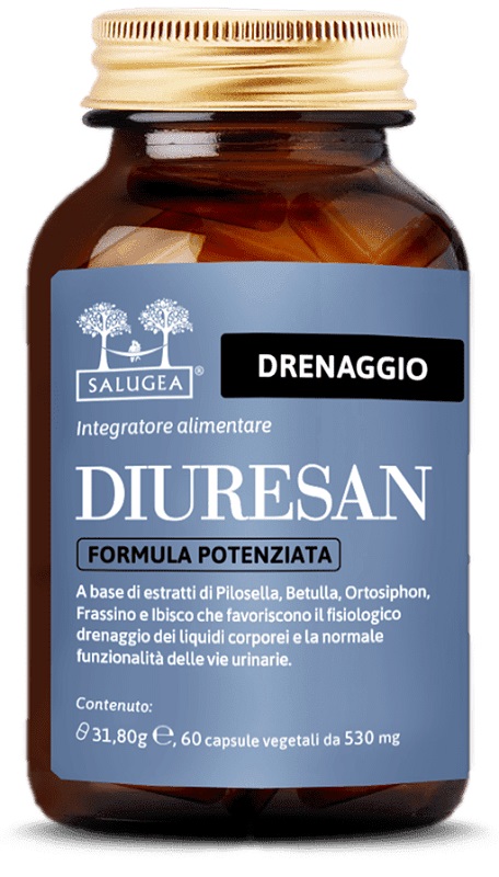 SALUGEA DIURESAN FORMULA POTENZIATA 60 CAPSULE - Farmacianumberone.it