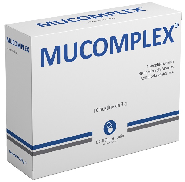 MUCOMPLEX 10 BUSTINE DA 3 G - Farmacianumberone.it