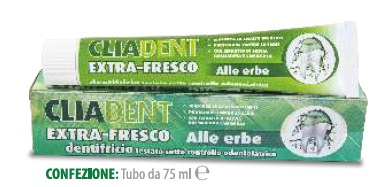 CLIADENT DENTIFRICIO ALITO FRESCO ALLE ERBE 75 ML - Farmacianumberone.it