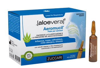 ALOEVERA2 AEROMUCIL 10 FIALE 5 ML - Farmacianumberone.it