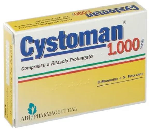 CYSTOMAN 1000 12 COMPRESSE - Farmacianumberone.it