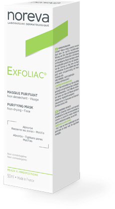 EXFOLIAC MASCHERA PURIFICANTE A RISCIACQUO 50 ML - Farmacianumberone.it