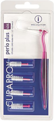 CURAPROX CPS PERIO CPS 406 CON 5 SCOVOLINI + SUPPORTO - Farmacianumberone.it