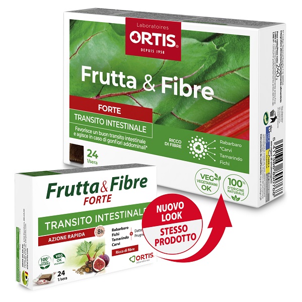 FRUTTA & FIBRE FORTE 24 CUBETTI - Farmacianumberone.it