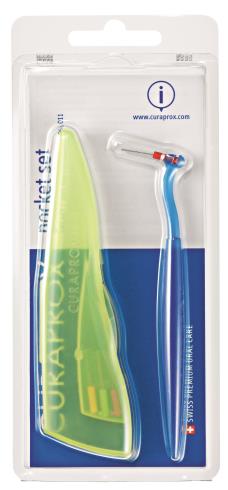 CURAPROX CPS 457 POCKET SET 1 SET COMPOSTO DA 1 SUPPORTO UHS 451+CPS SCOVOLINI 06/07/09/11 - Farmacianumberone.it