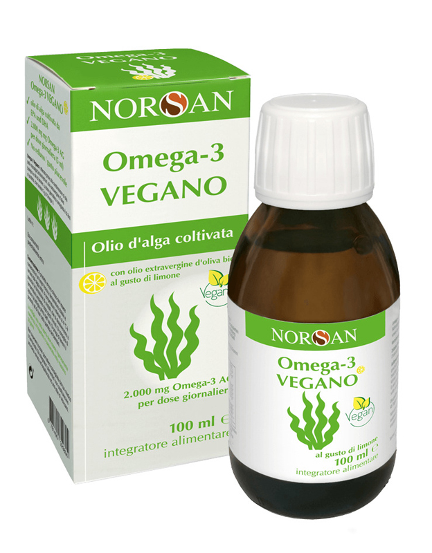 NORSAN OMEGA 3 VEGANO 100 ML AL GUSTO DI LIMONE - Farmacianumberone.it