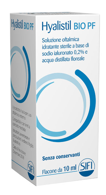 GOCCE OCULARI HA 0,2% E ACQUE DISTILLATE HYALISTIL BIO PF FRUTTI ROSSI 10 ML - Farmacianumberone.it